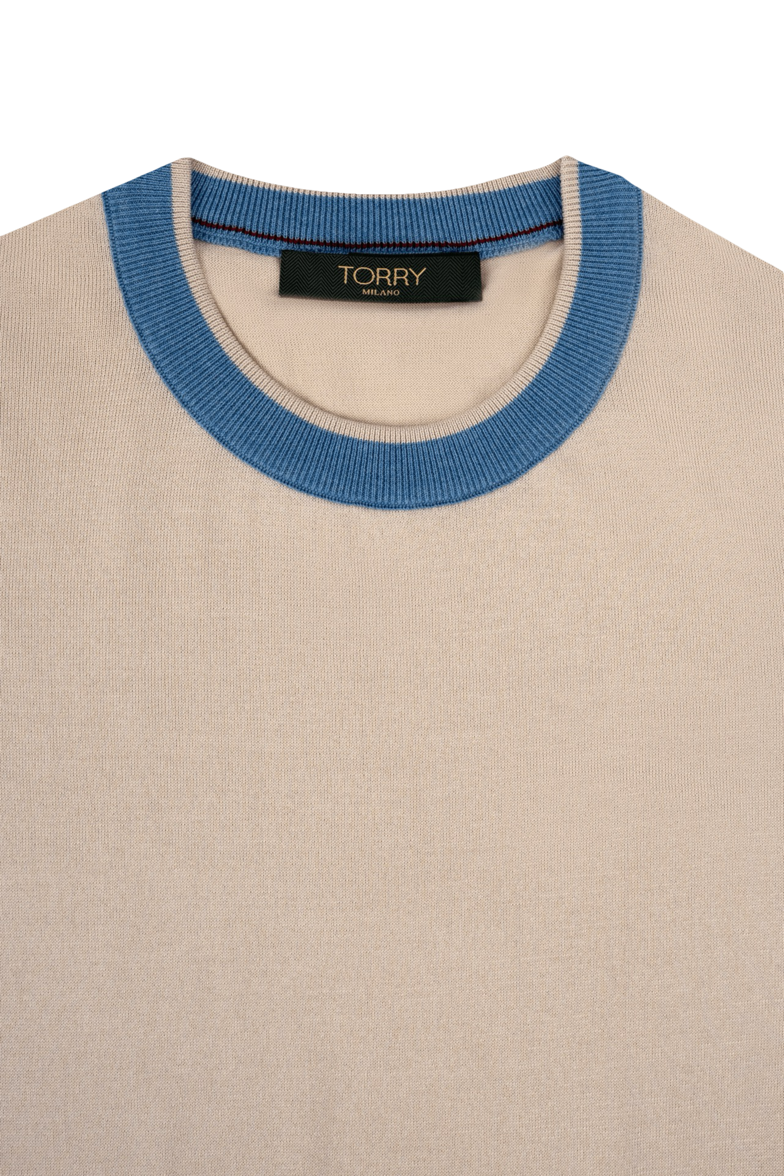 T-shirt Velcot in Cotone Pregiato