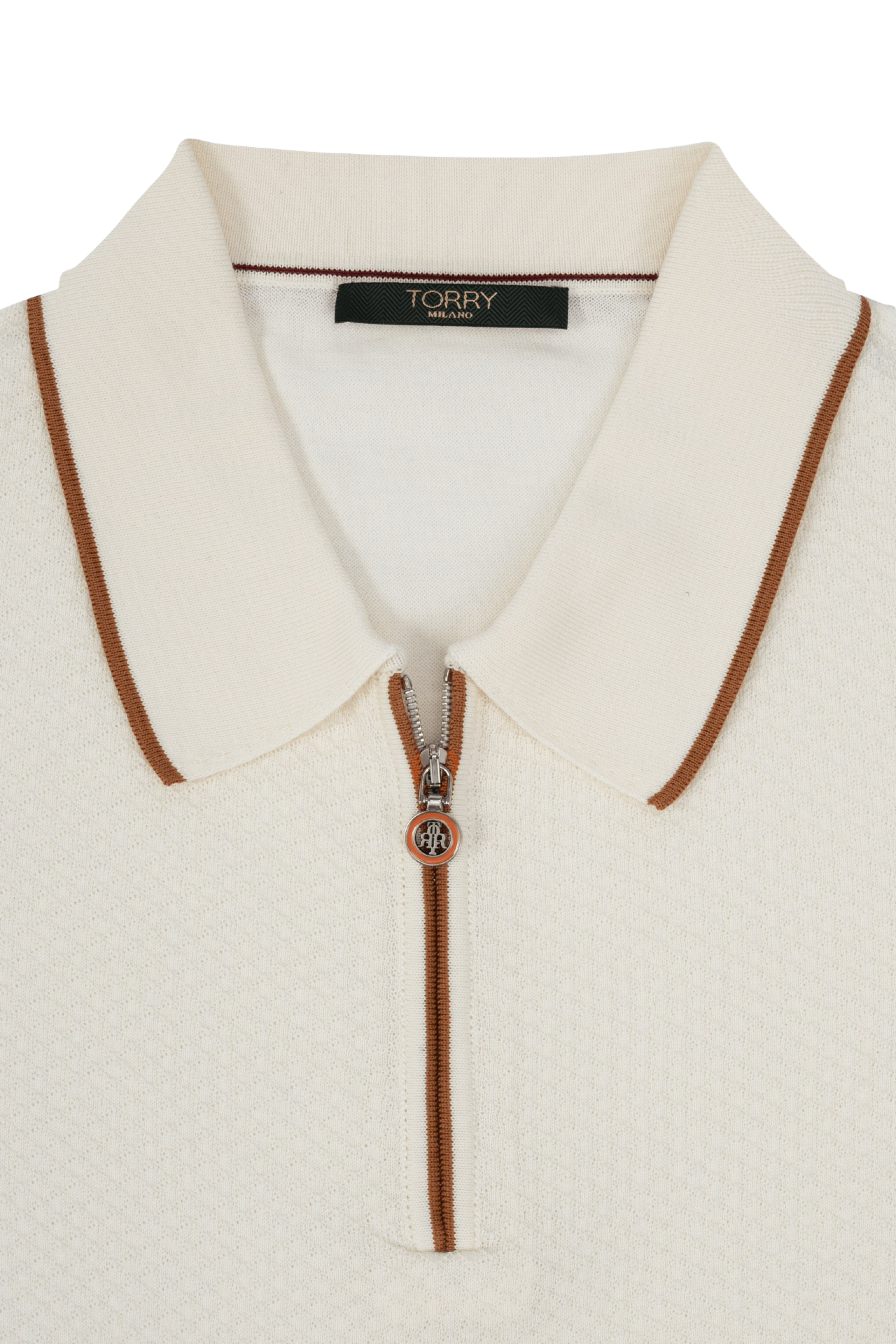 Polo T-Shirt in Cotone Premium Texturecot