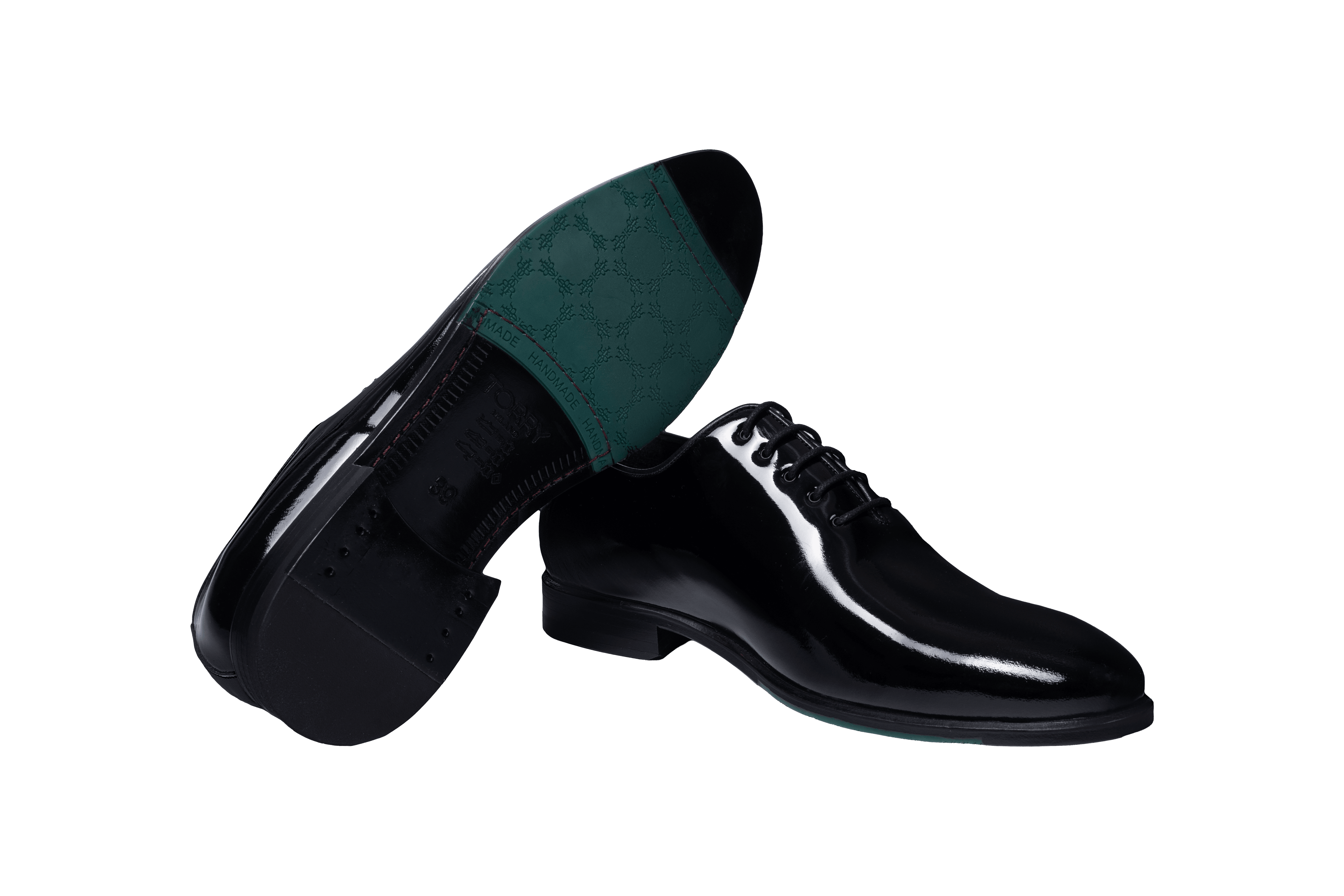 Image of Patent One-Cut Leather Shoes