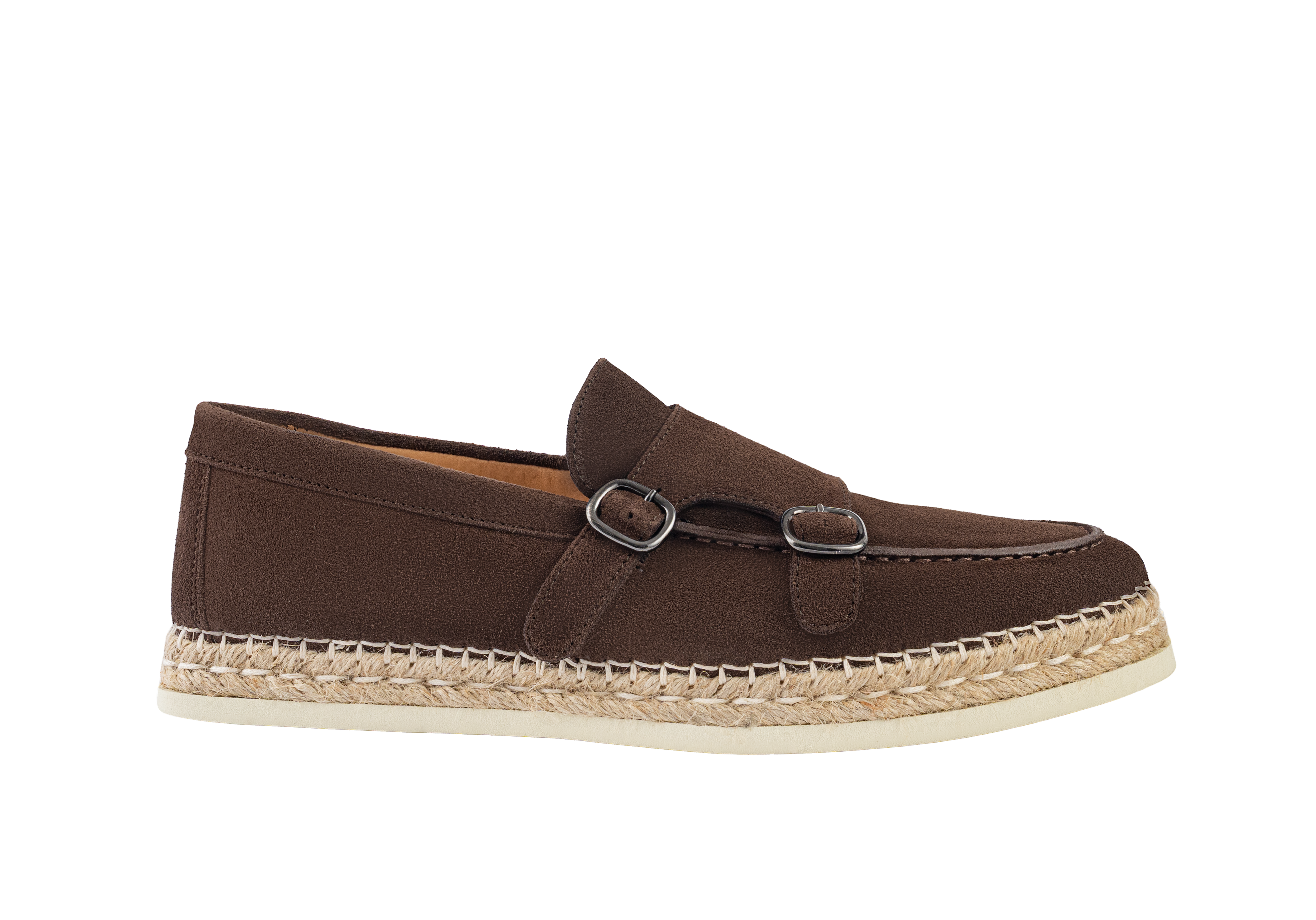 Limited Edition Brown Double Monk Espadrillas
