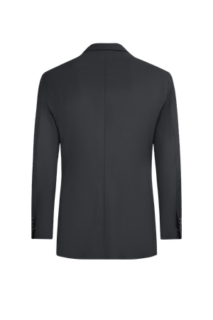 Image of Black Wool Suit