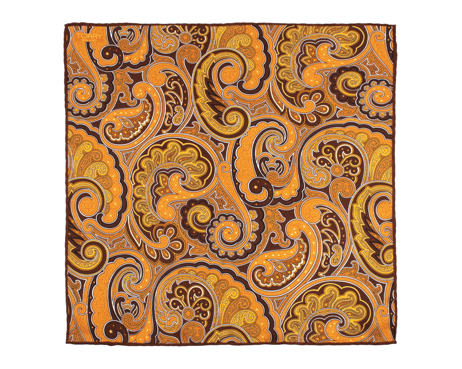 Fazzoletto da Taschino in Seta Paisley