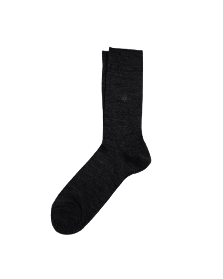 Anthracite Merino Wool Socks