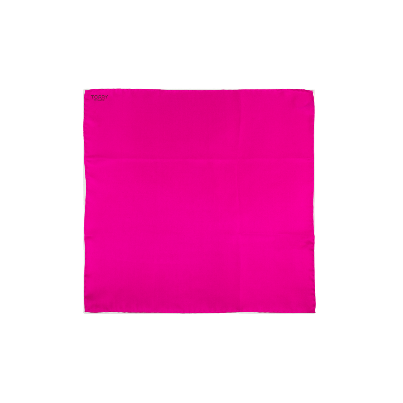 Fuchsia Silk Pocket Square