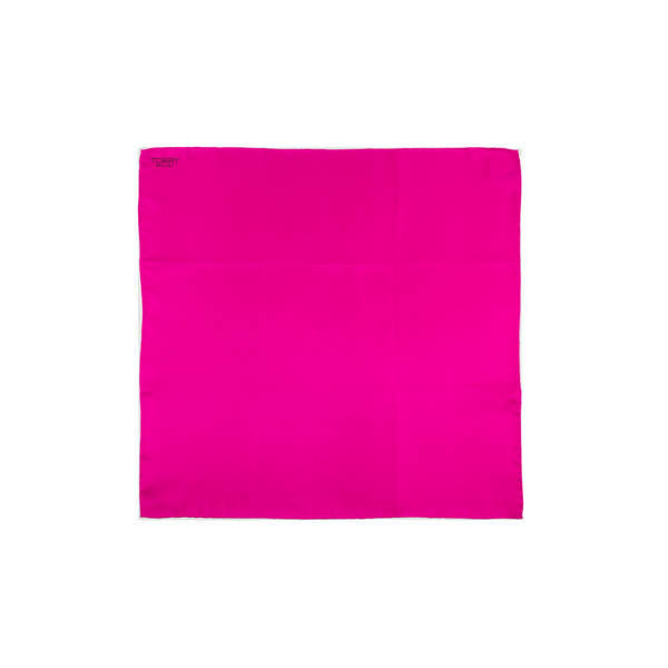 Fuchsia Silk Pocket Square