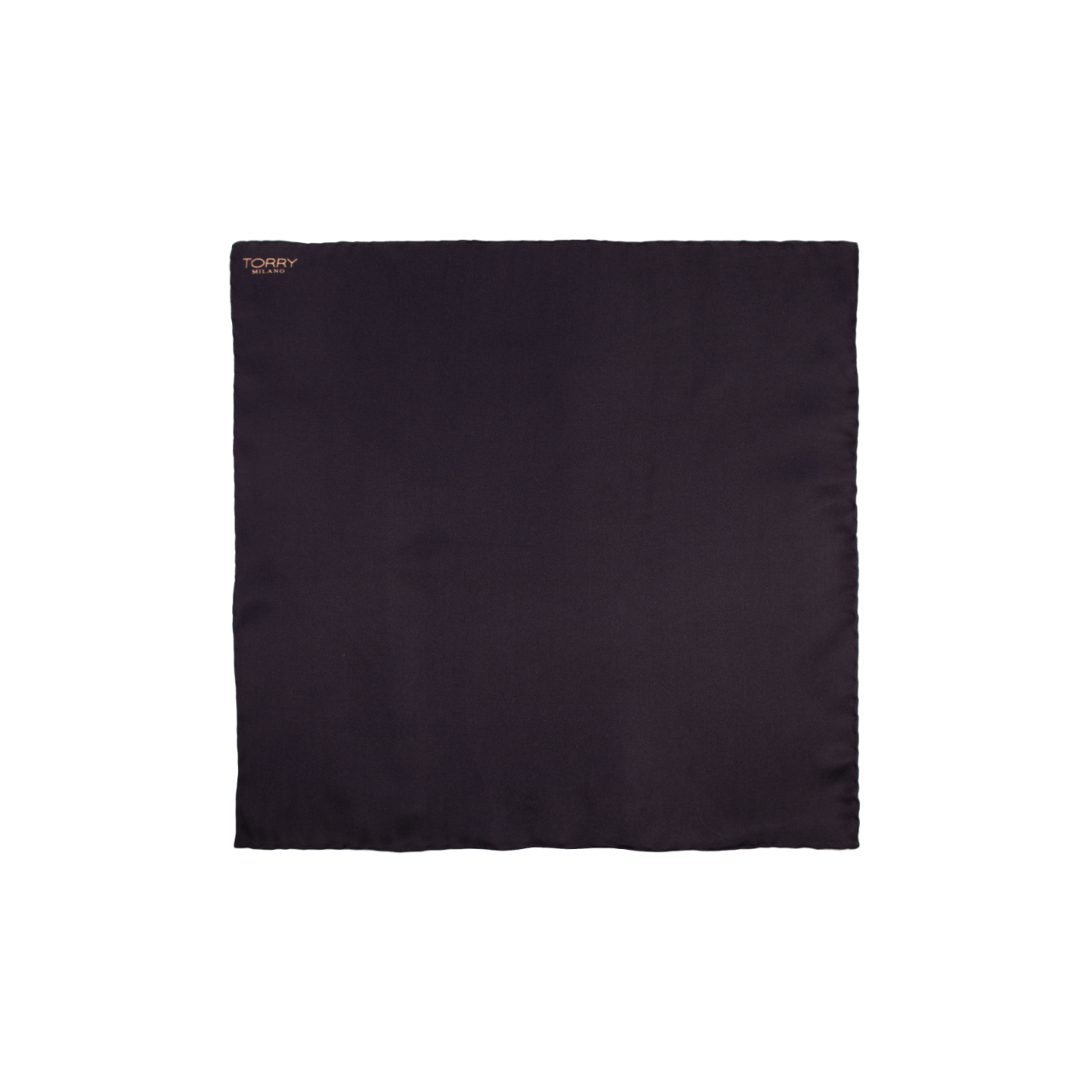 Navy Blue Silk Pocket Square