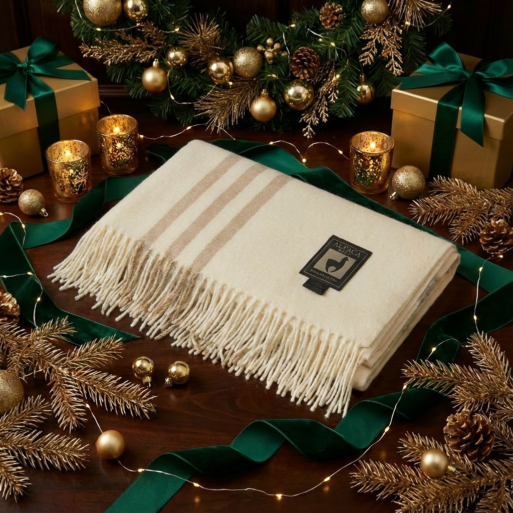 Winter Alpaca Shawls & Suit Scarves