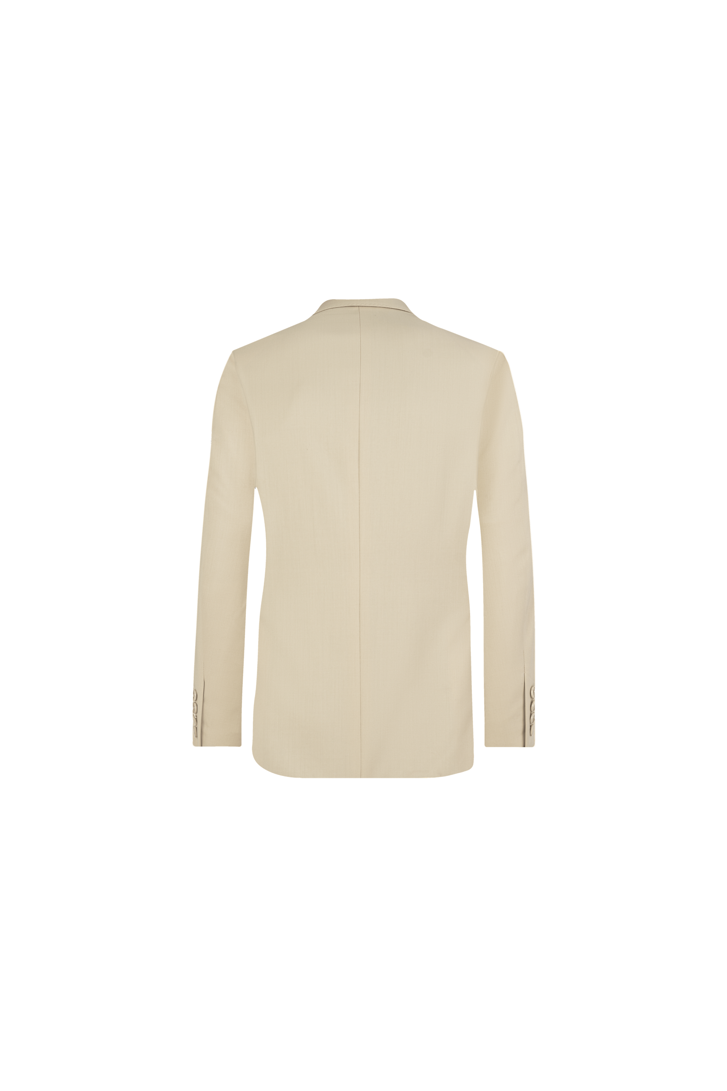 Beige Wool Suit