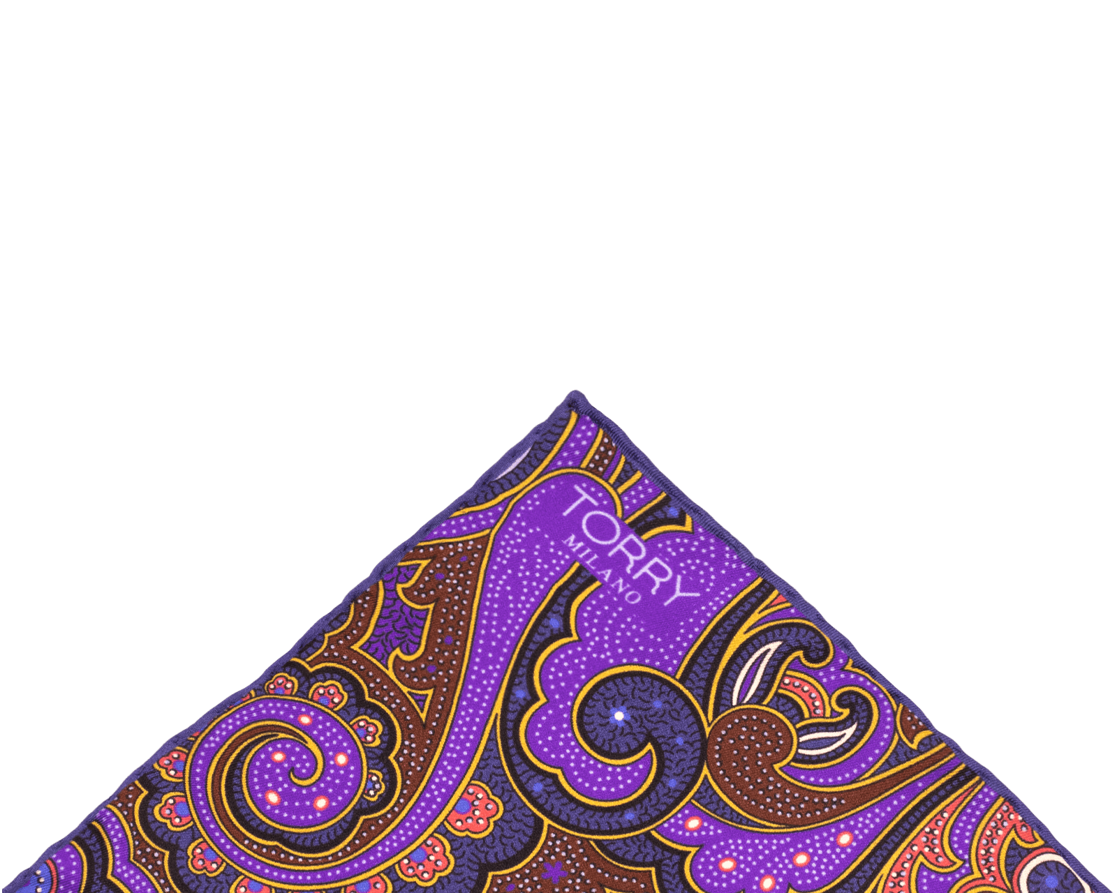 Pochette da Taschino in Seta Paisley