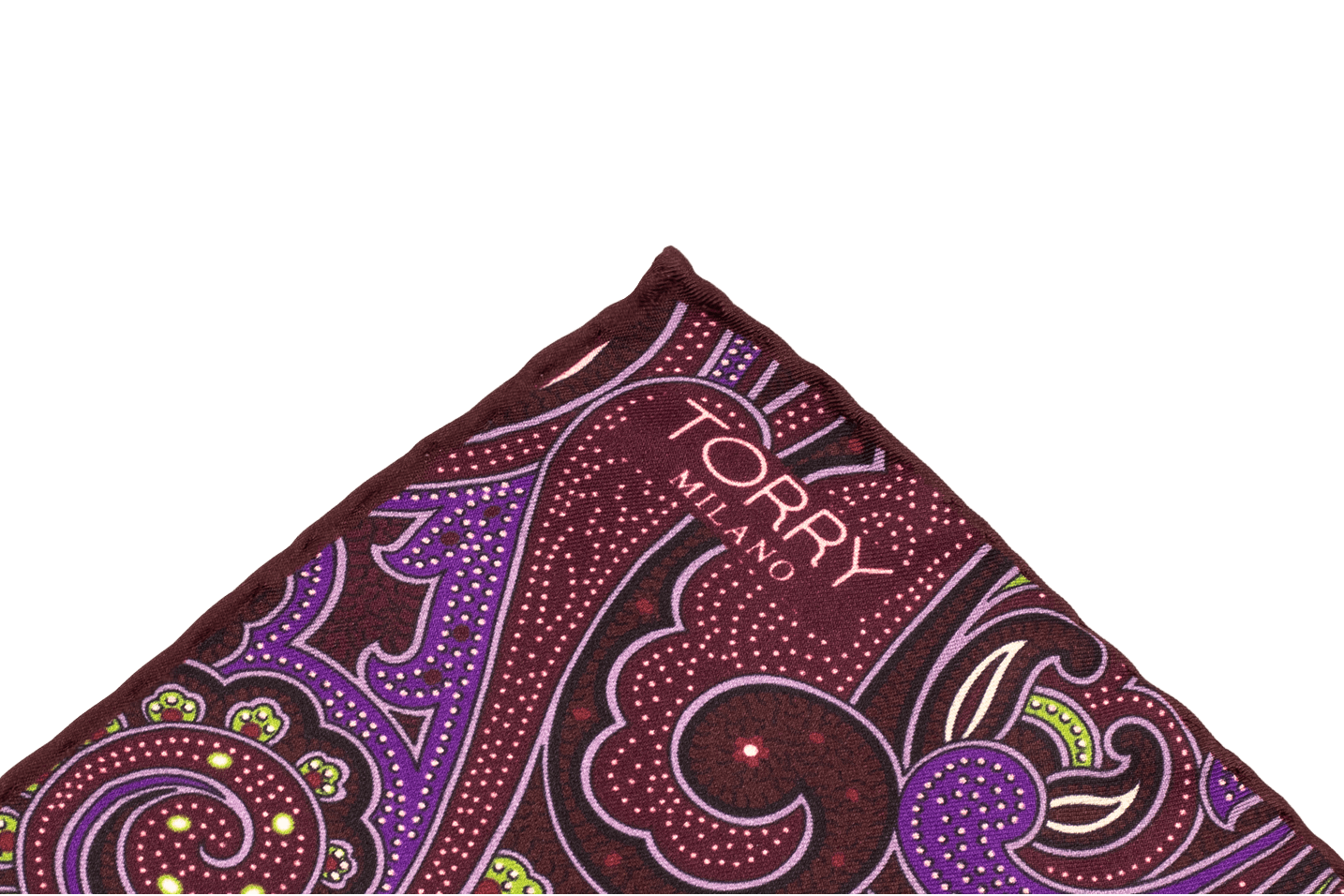 Selyem Paisley Zsebkendő