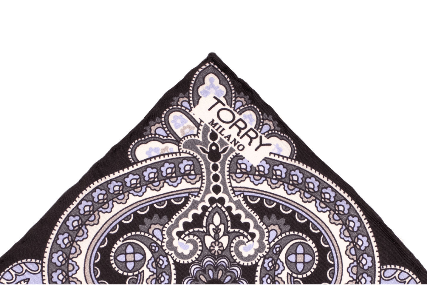 Selyem Paisley Zsebkendő