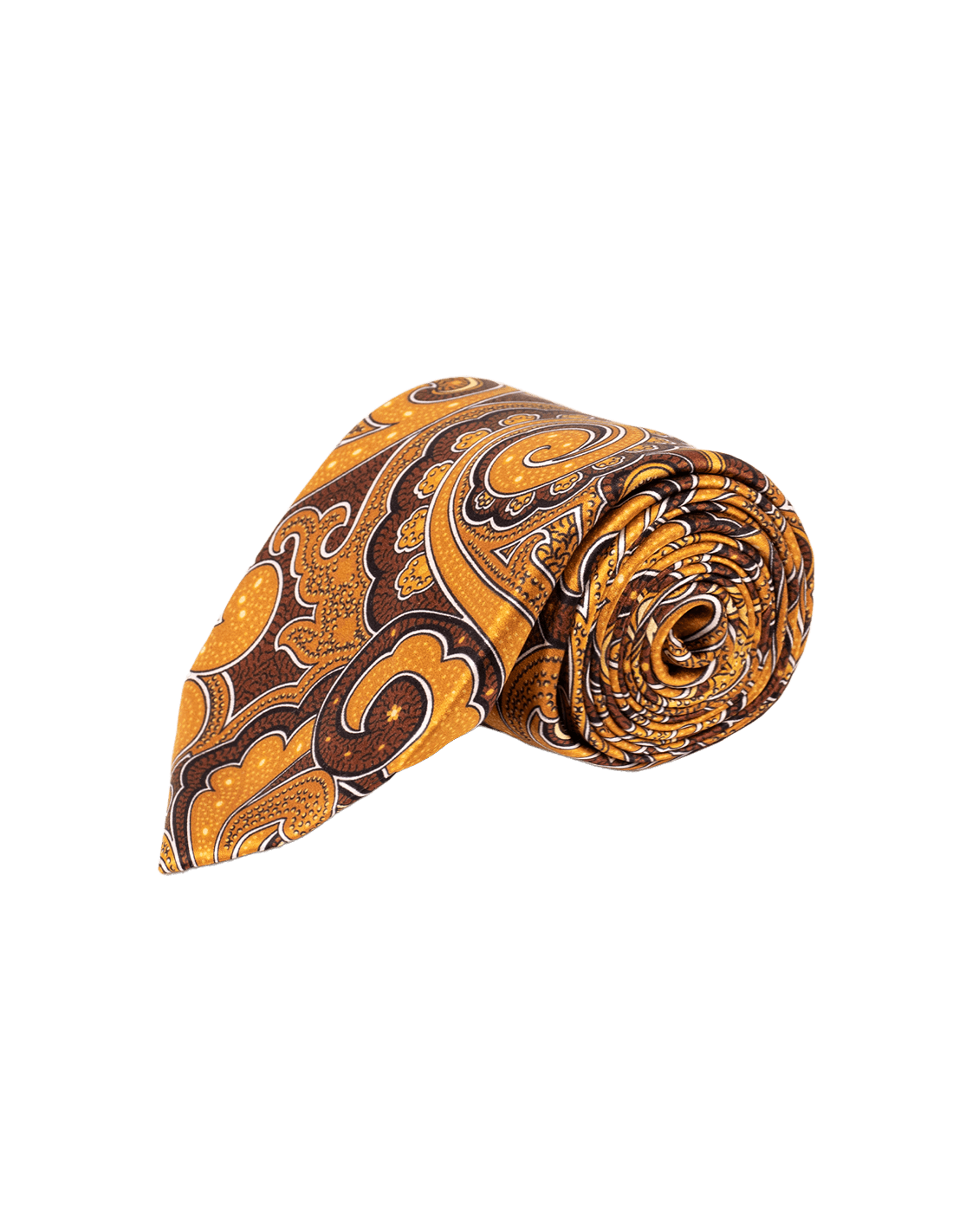 Cravatta Artigianale in Seta con Motivo Paisley