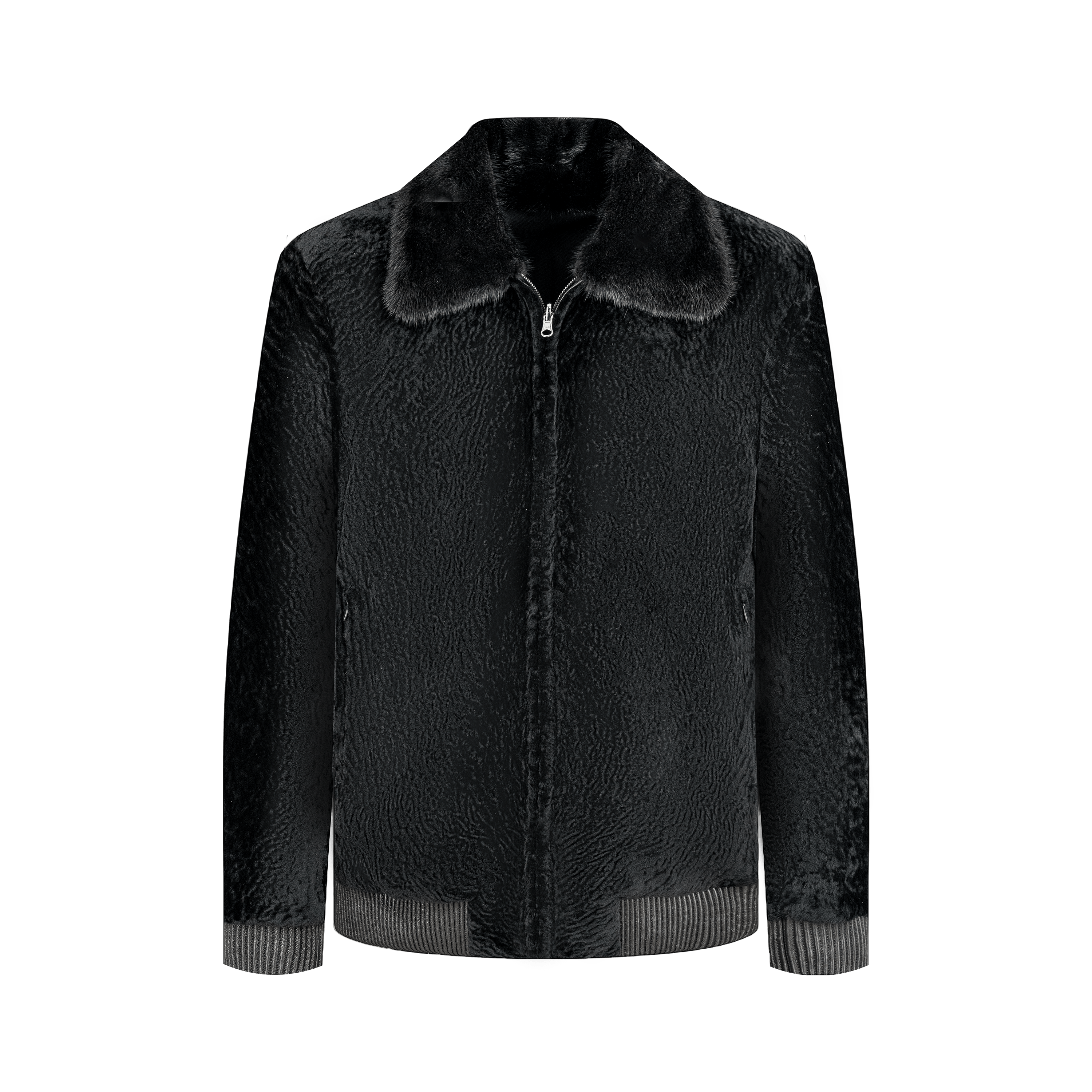 Double-Face Astrakhan Jacket