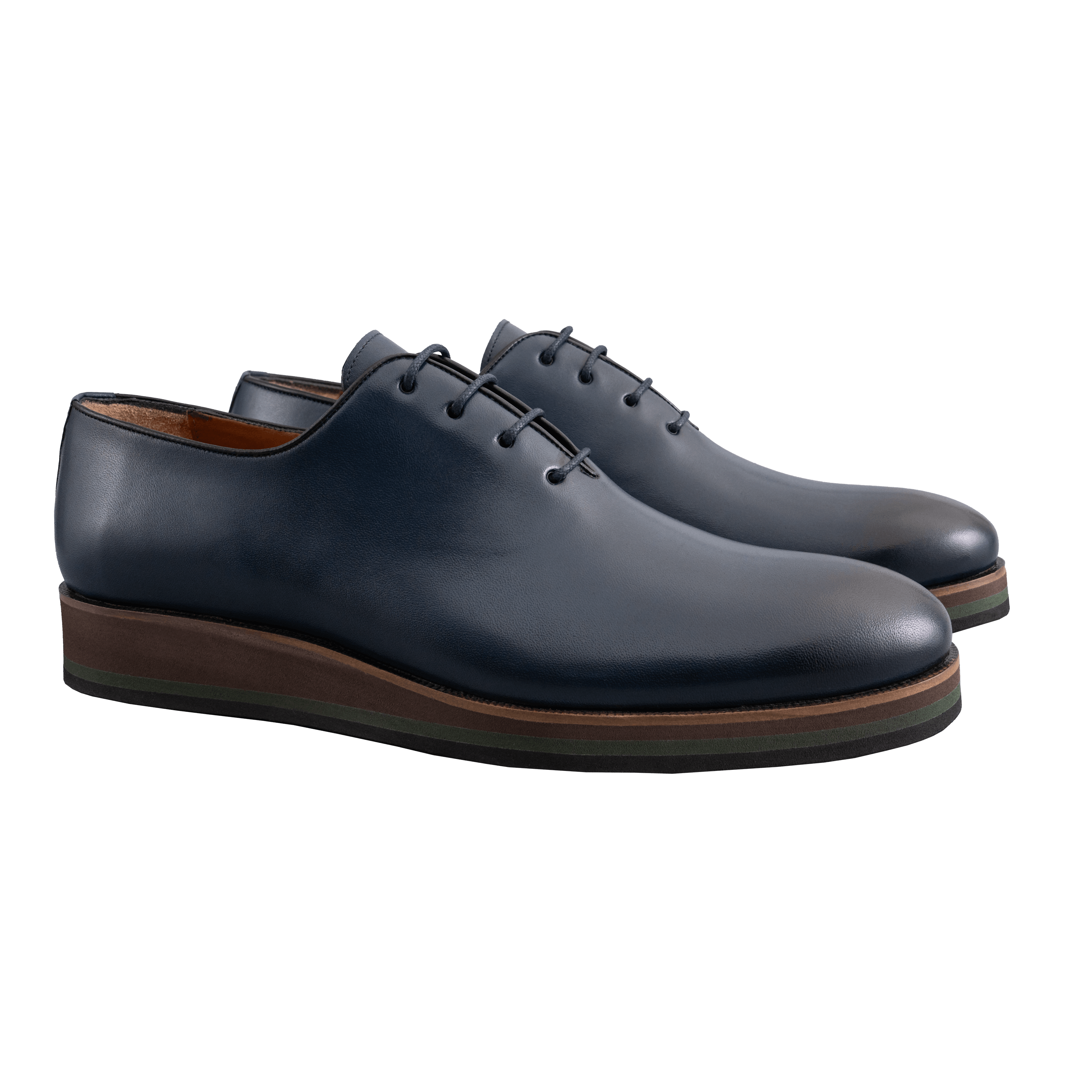 One Cut Leather Shoes