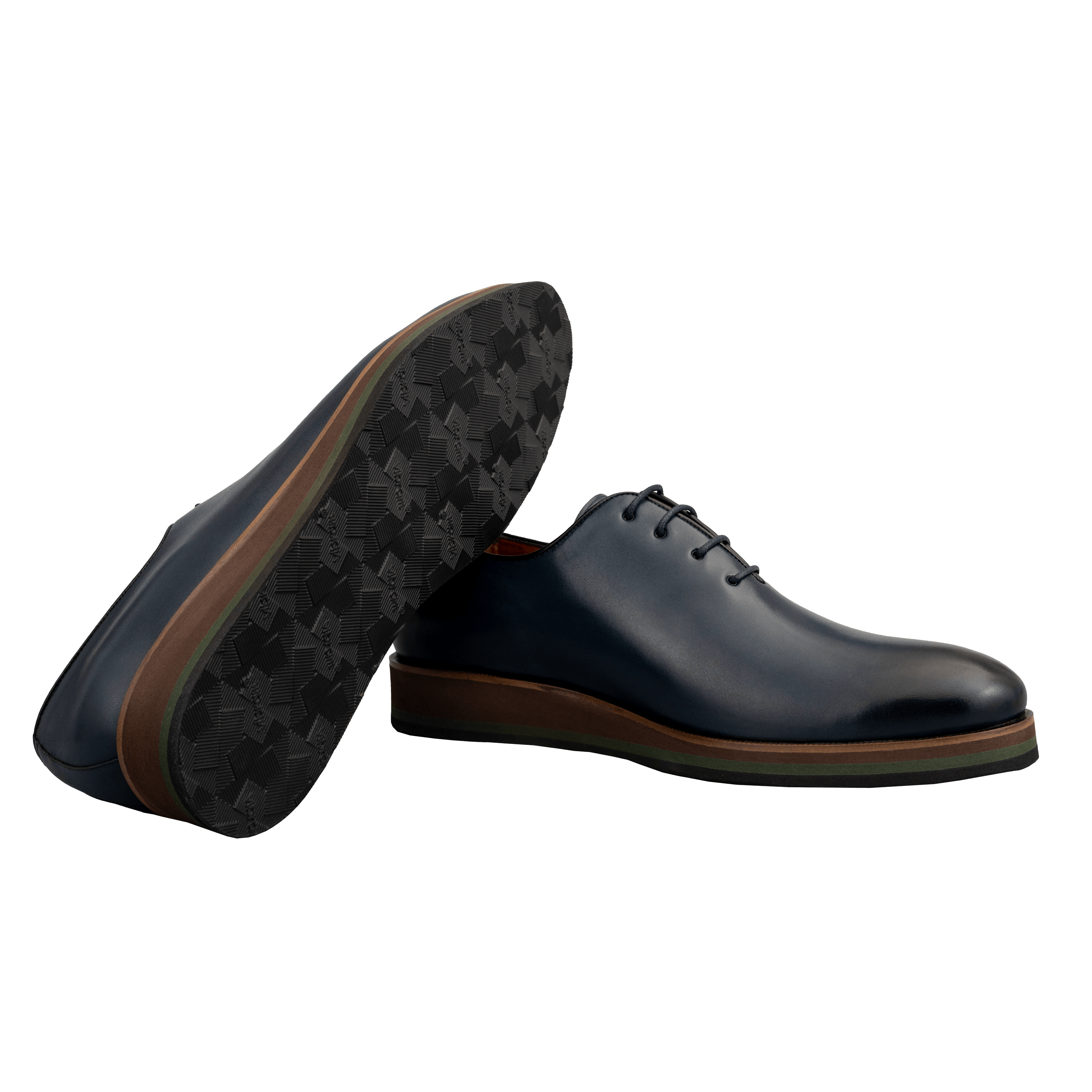 One Cut Leather Shoes