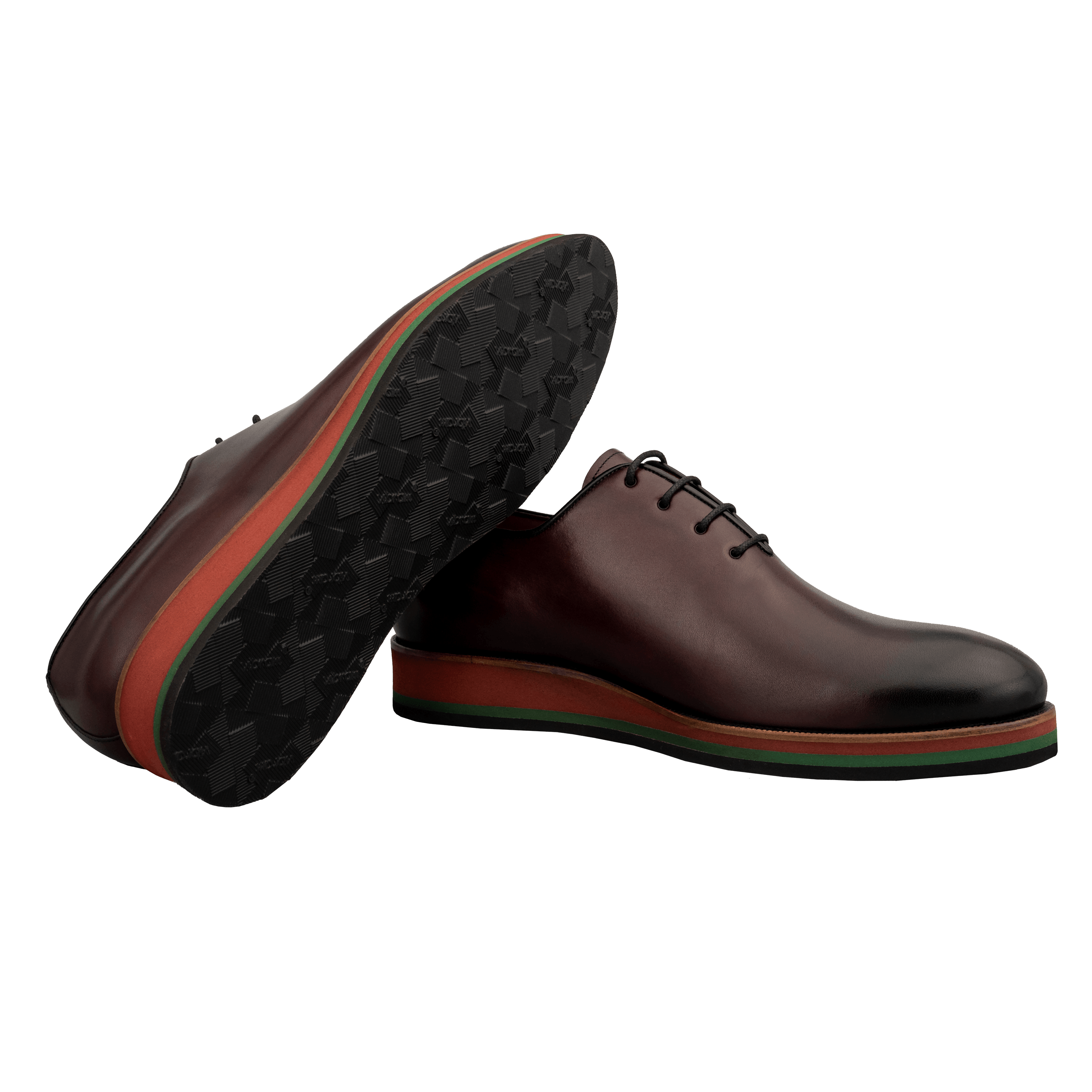 One Cut Leather Shoes