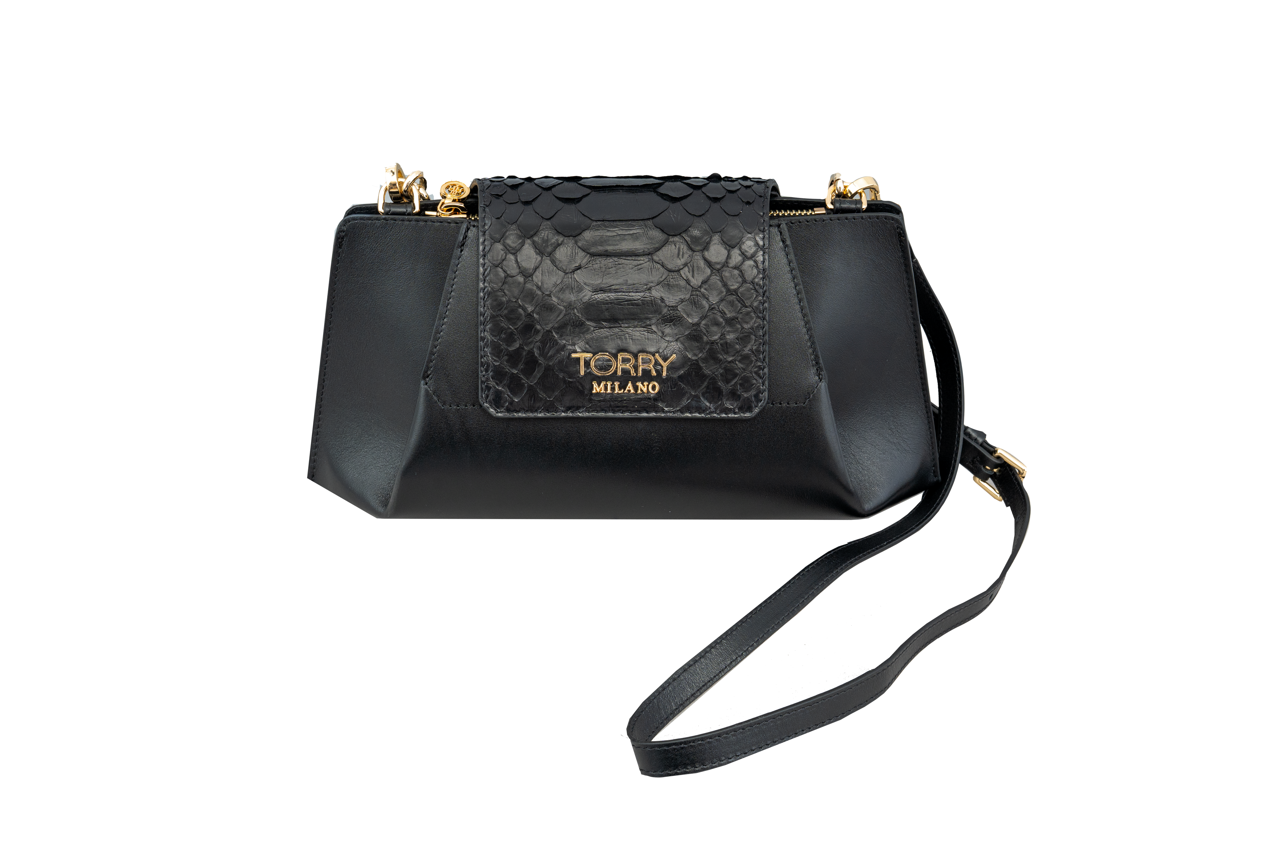 Eclat Python Leather Bag
