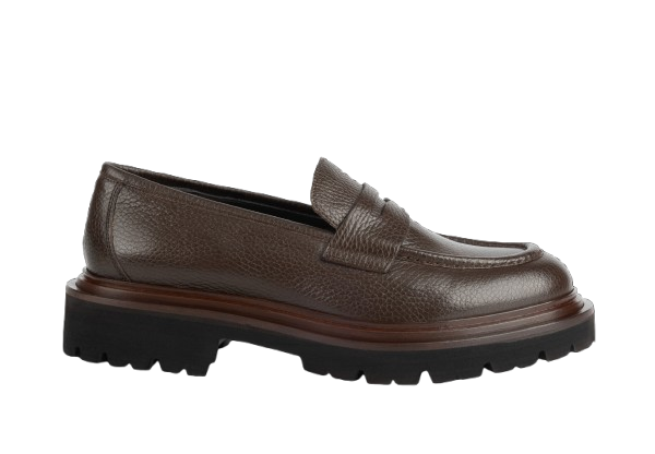 Brown Leather Loafers