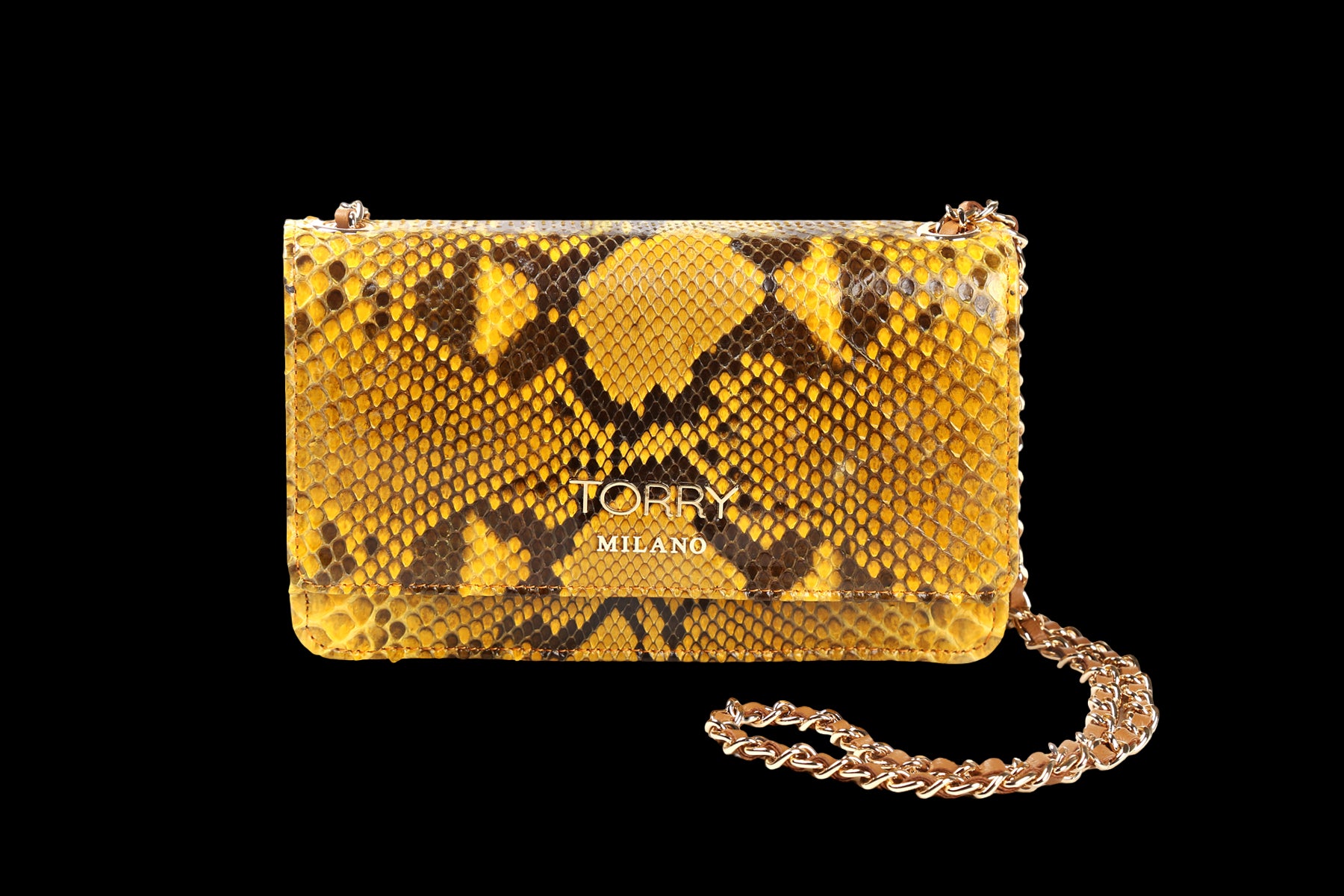 Image of Phyton Leather Bag