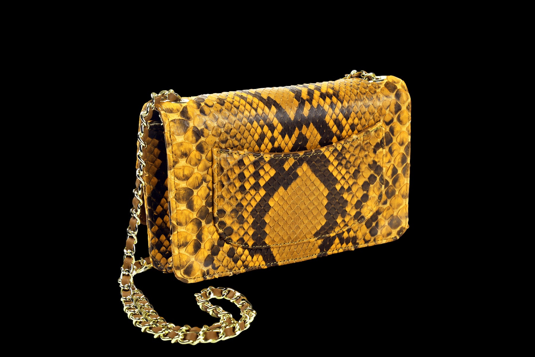 Image of Phyton Leather Bag