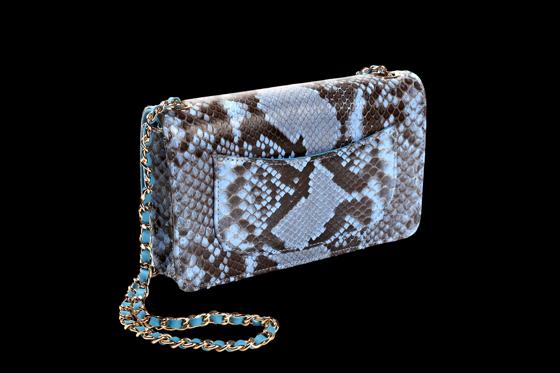 Image of Phyton Leather Bag