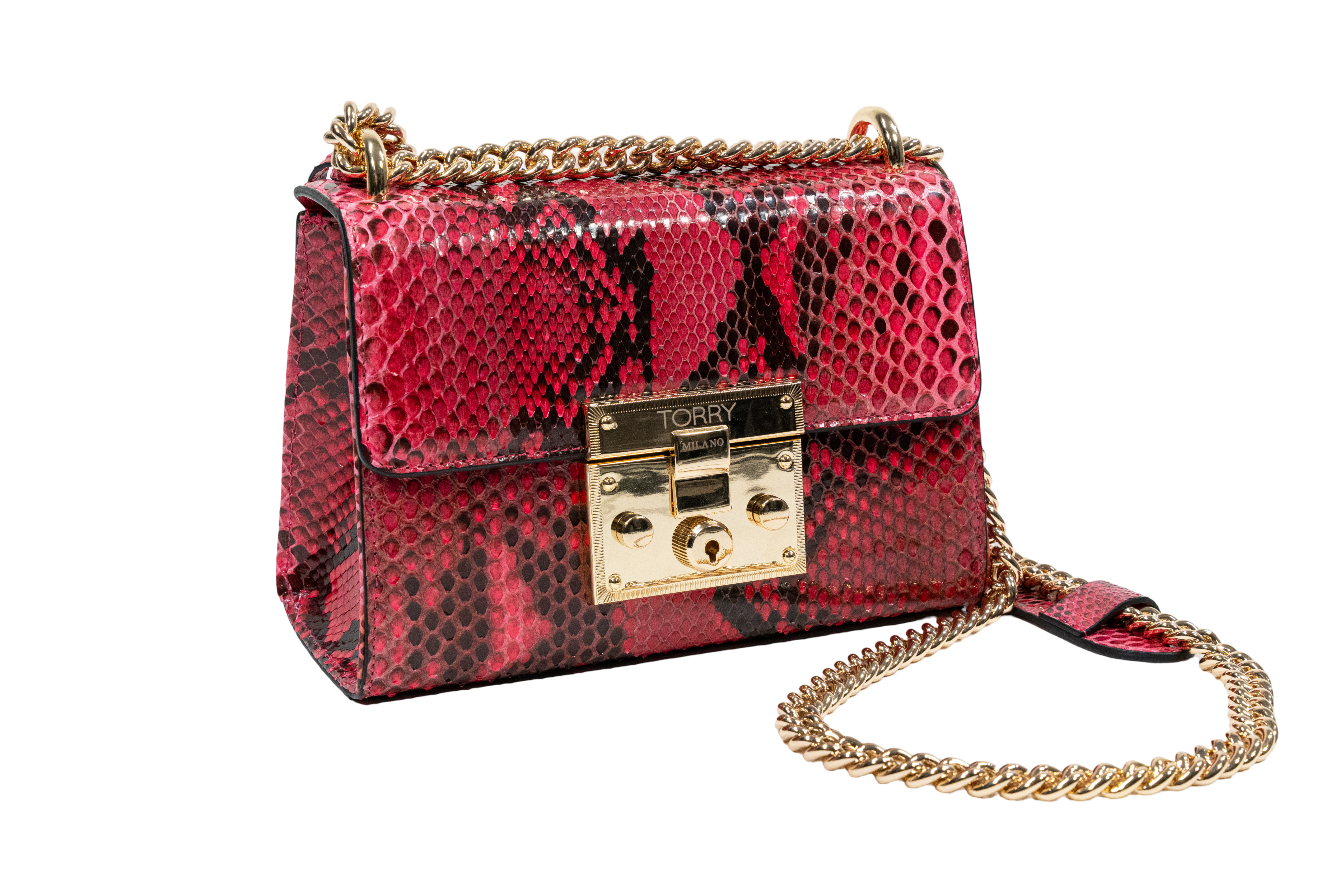 Phyton Leather Bag