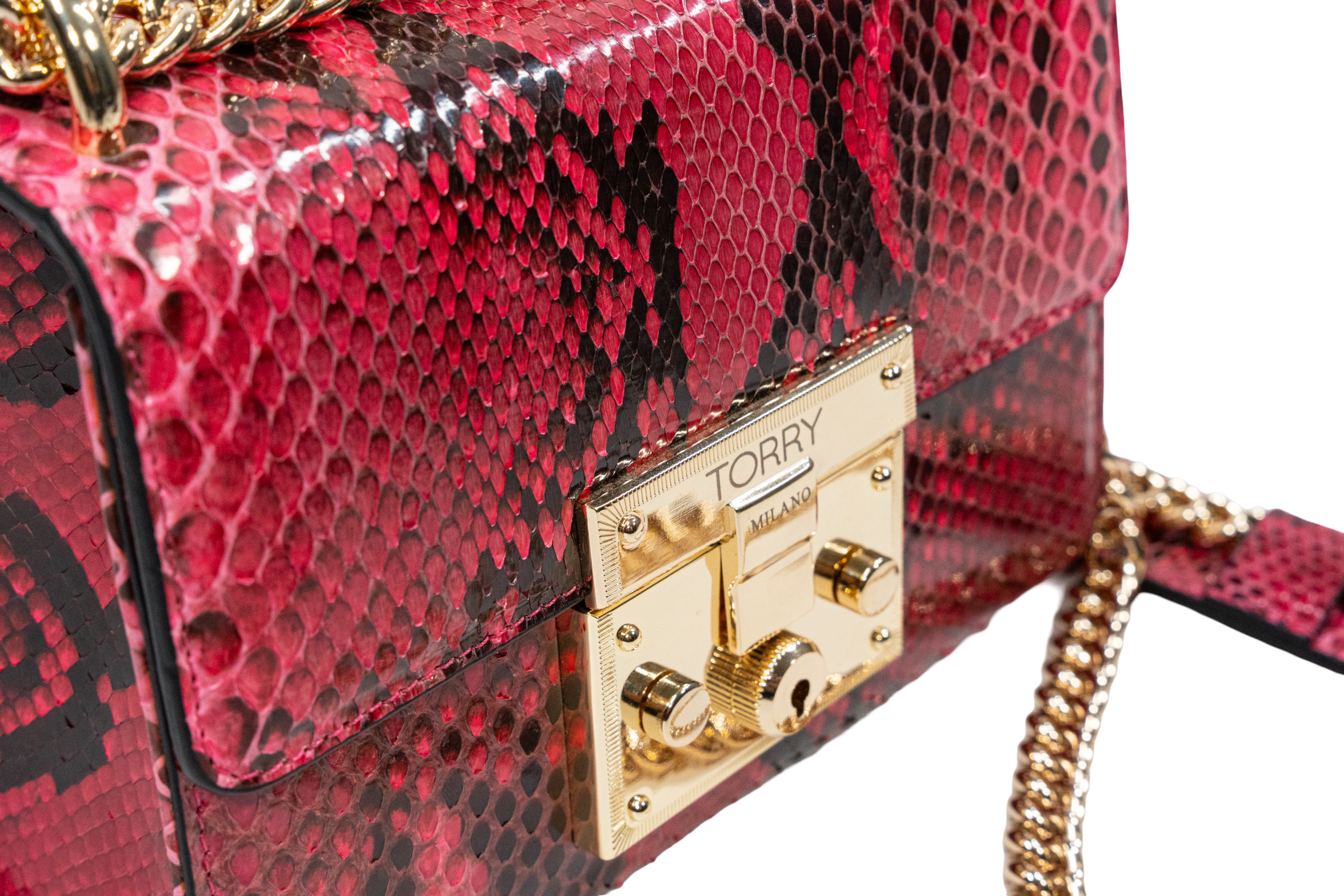Phyton Leather Bag