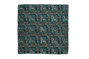 Image of Silk Paisley Pocket Square