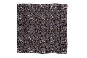 Image of Silk Paisley Pocket Square