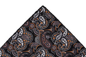 Image of Silk Paisley Pocket Square