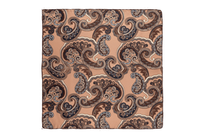 Image of Silk Paisley Pocket Square