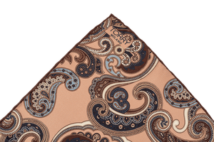 Image of Silk Paisley Pocket Square