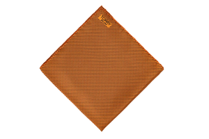 Image of Silk Pyramid Pattern Pocket Square