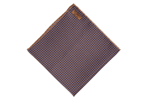 Image of Silk Floral Pattern Pocket Square