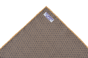 Image of Silk Bits Pattern Pocket Square