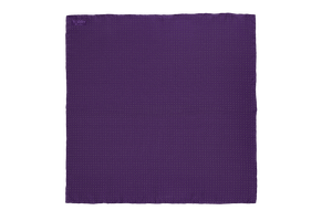Image of Silk Geometric Pattern Pocket Square