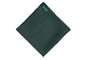Image of Silk Chain Pattern Pocket Square
