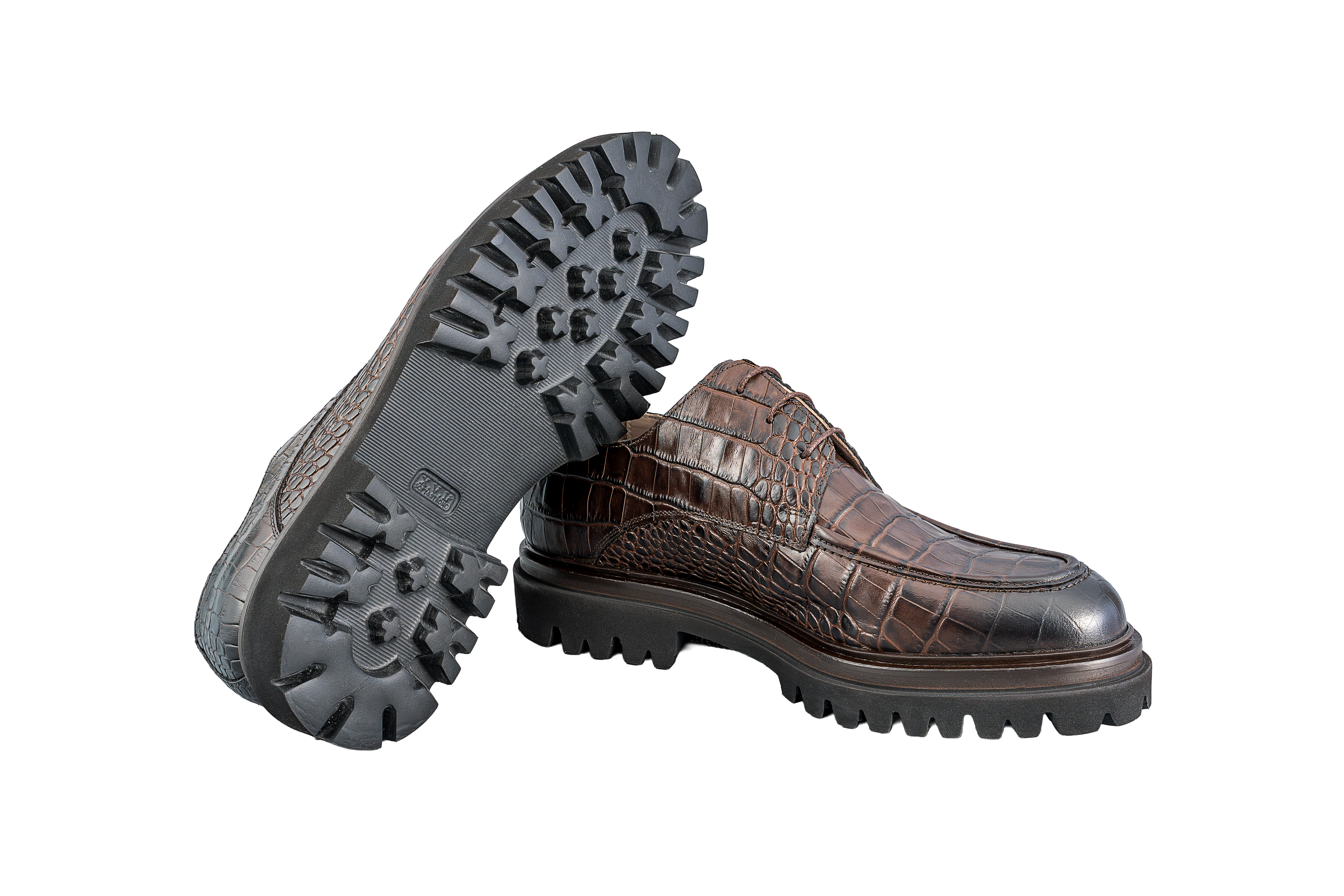 Croco Print Shoes