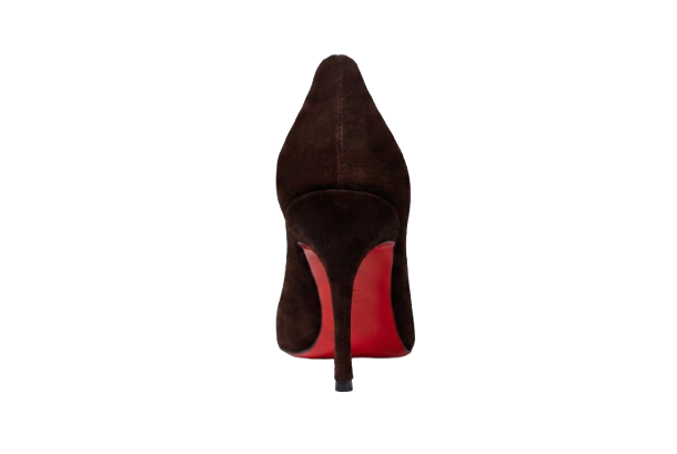 Chestnut Suede Stilettos - 8cm