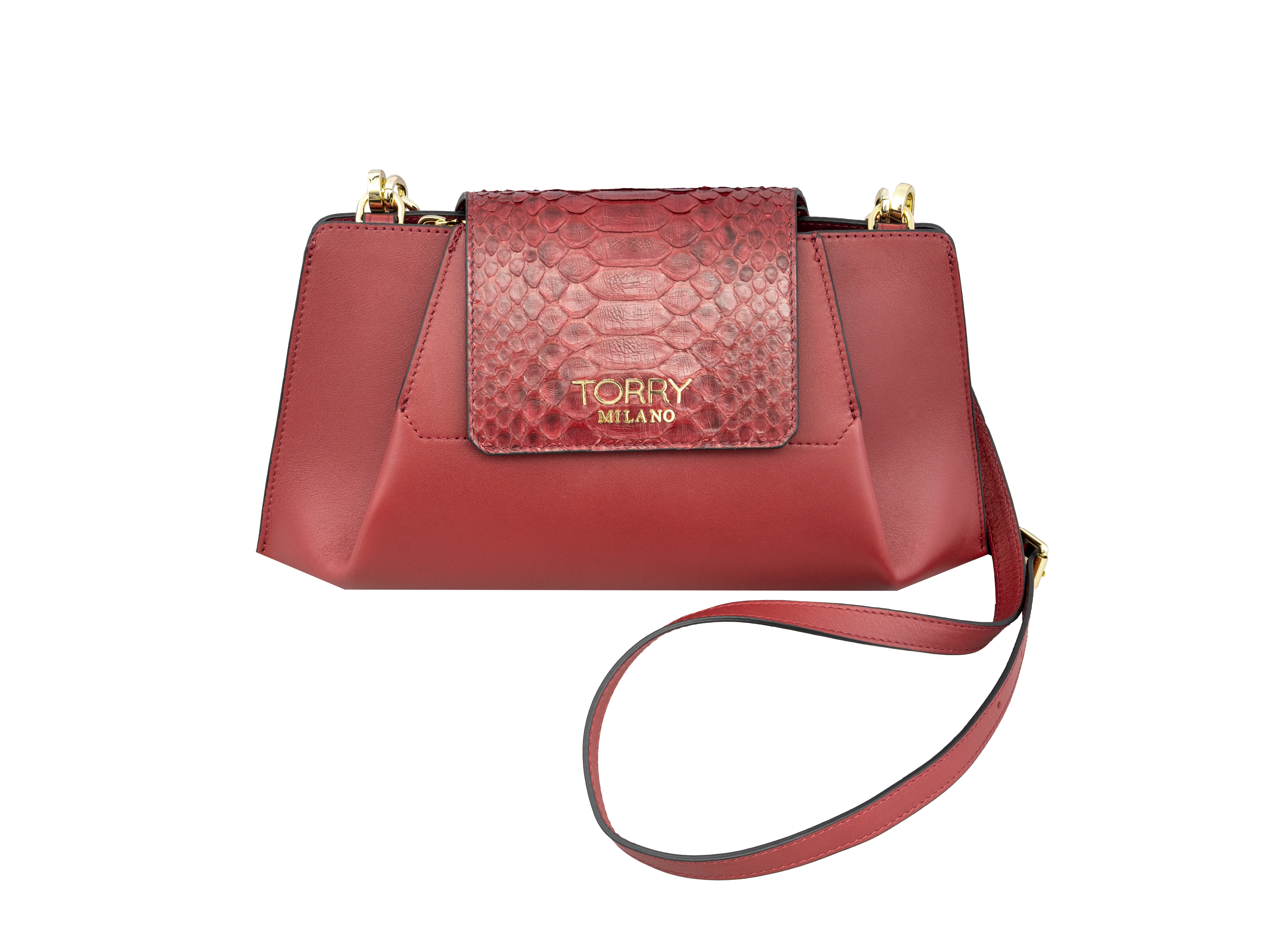 Eclat Python Leather Bag