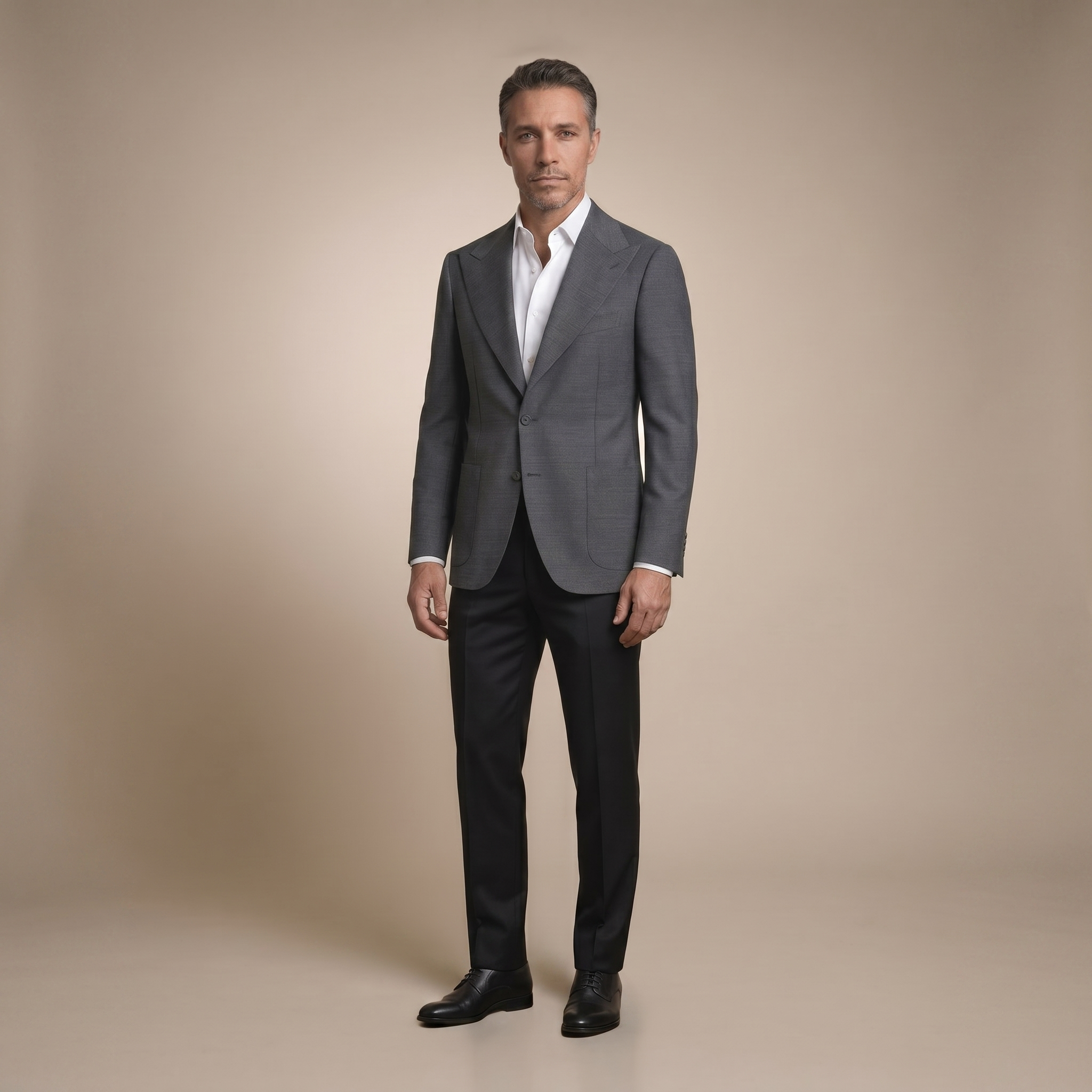 Grey Premium Wool Jacket