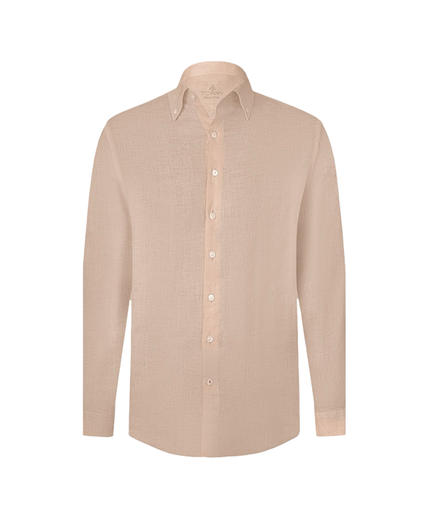 Beige Linen Shirt