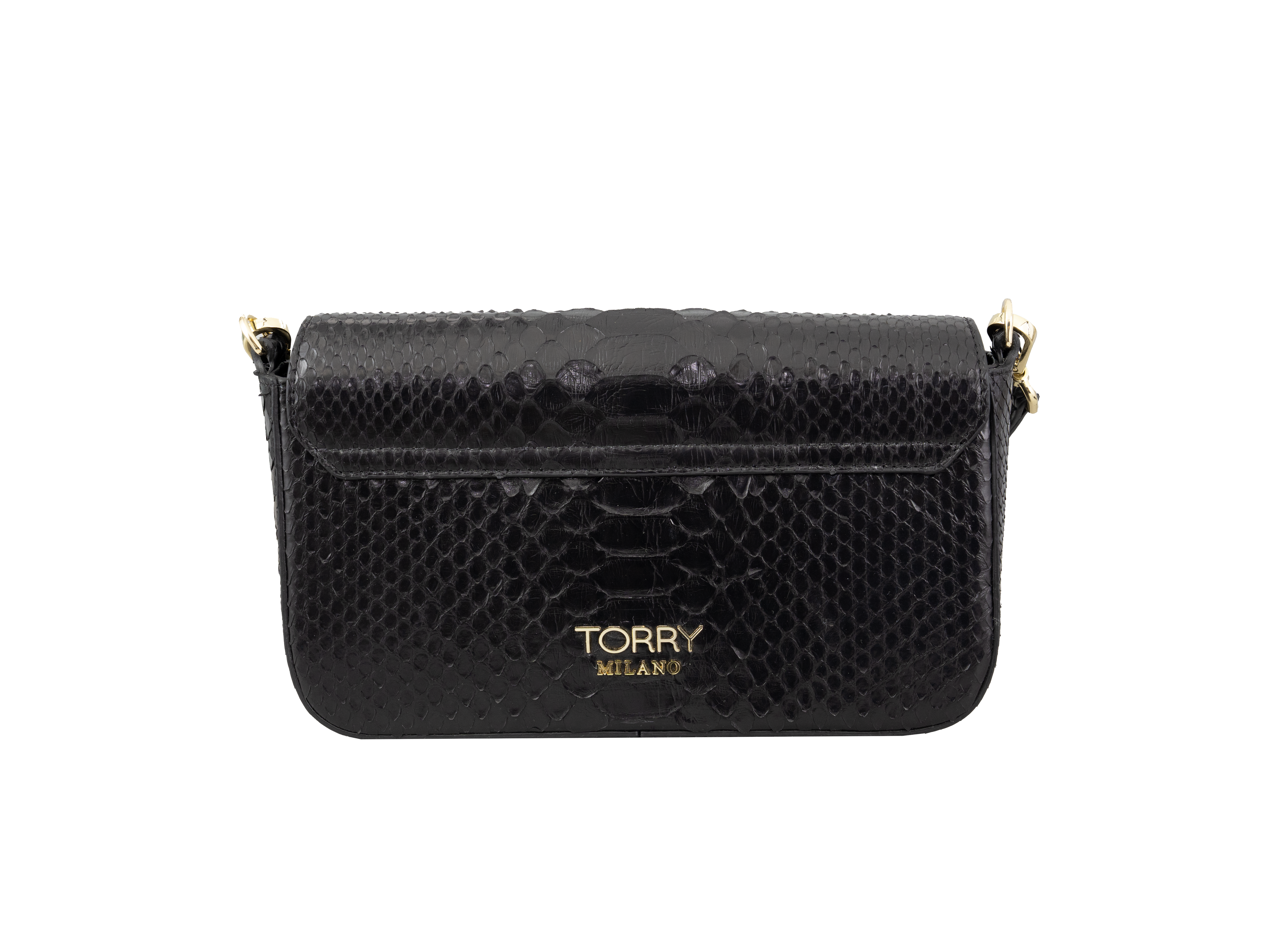 Nocturne Python Leather Bag