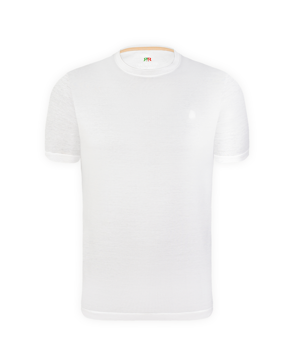 White Premium Cotton T-Shirt
